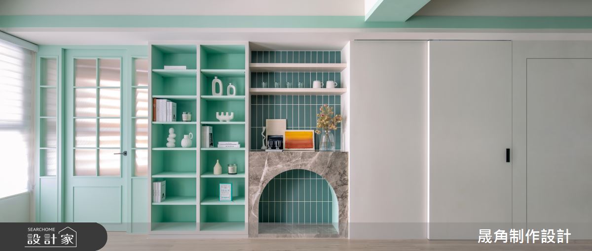 30坪新成屋(5年以下)＿北歐風客廳案例圖片＿晟角制作設計有限公司＿晟角_晴草之3