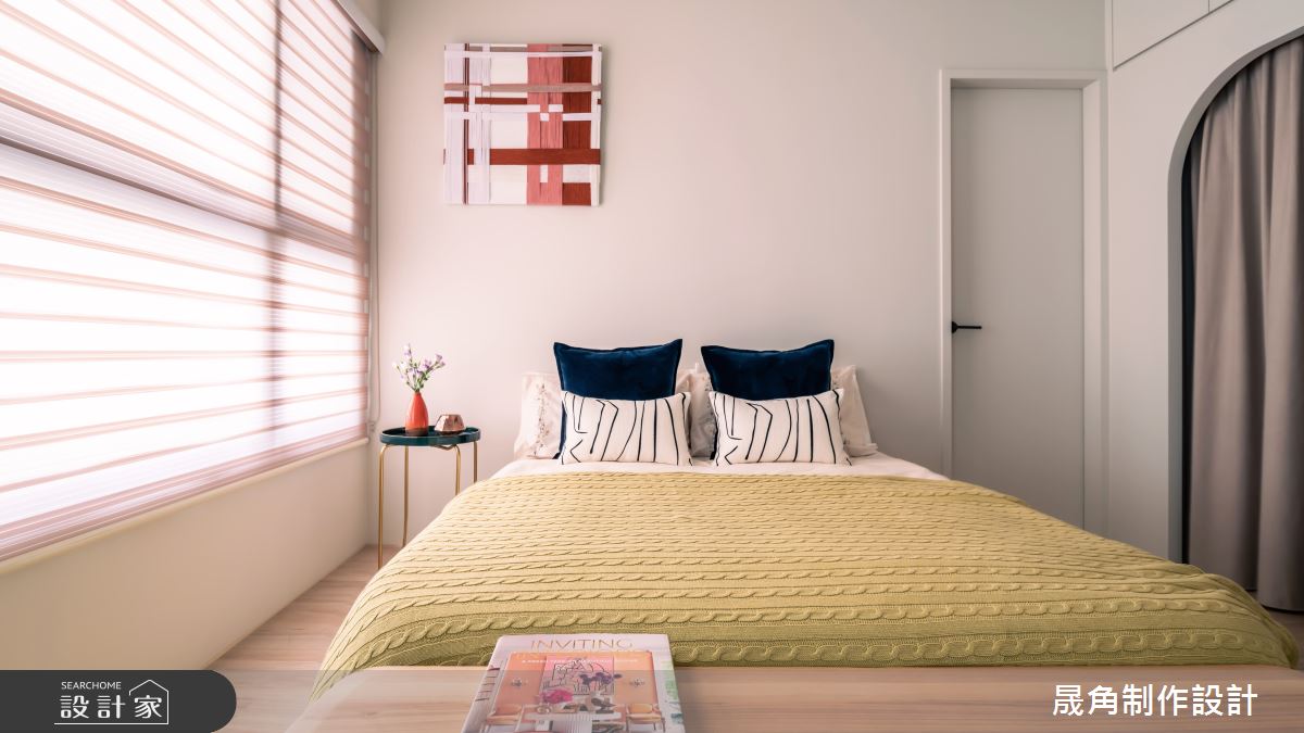 30坪新成屋(5年以下)＿北歐風臥室案例圖片＿晟角制作設計有限公司＿晟角_晴草之11