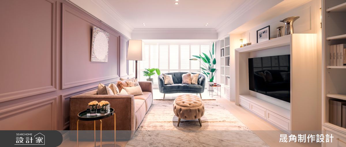 40坪老屋(16~30年)＿飯店風客廳案例圖片＿晟角制作設計有限公司＿晟角_夏娃的宴會之4