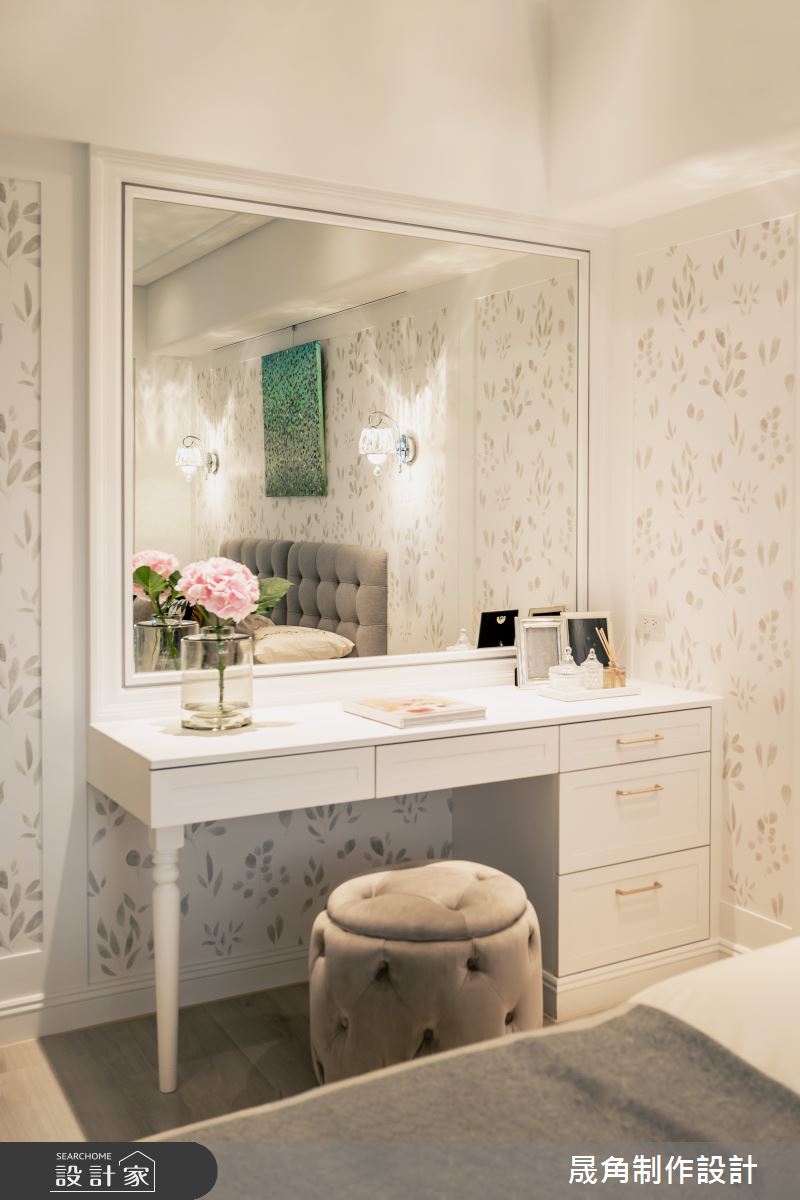 40坪老屋(16~30年)＿飯店風臥室案例圖片＿晟角制作設計有限公司＿晟角_夏娃的宴會之14