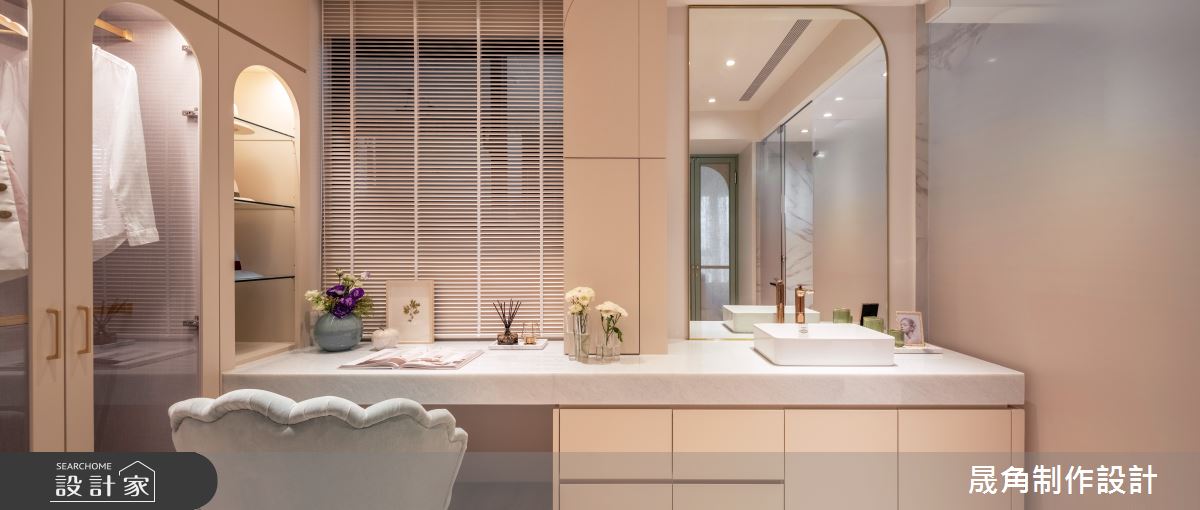 65坪新成屋(5年以下)＿混搭風更衣間案例圖片＿晟角制作設計有限公司＿晟角_荳蔻之21