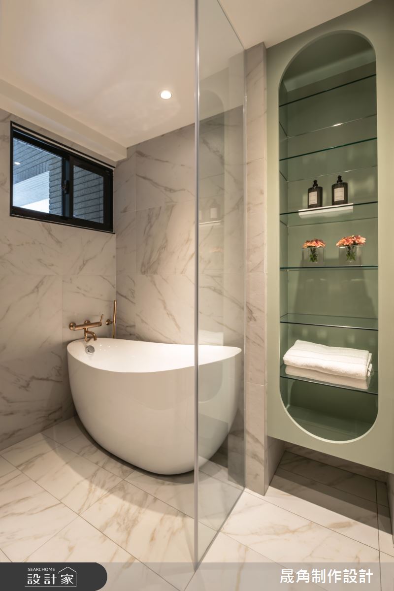 65坪新成屋(5年以下)＿混搭風浴室案例圖片＿晟角制作設計有限公司＿晟角_荳蔻之23