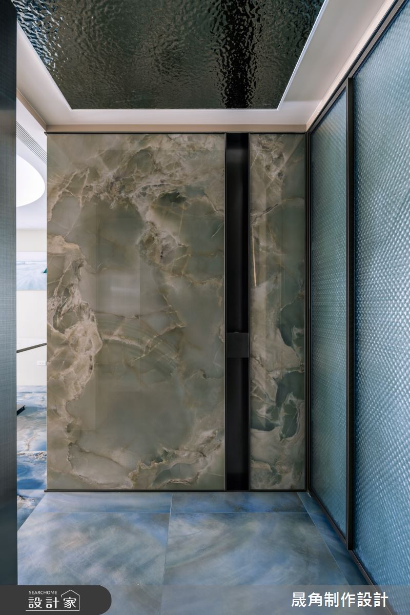 30坪新成屋(5年以下)＿現代風玄關案例圖片＿晟角制作設計有限公司＿晟角_湖濱之2