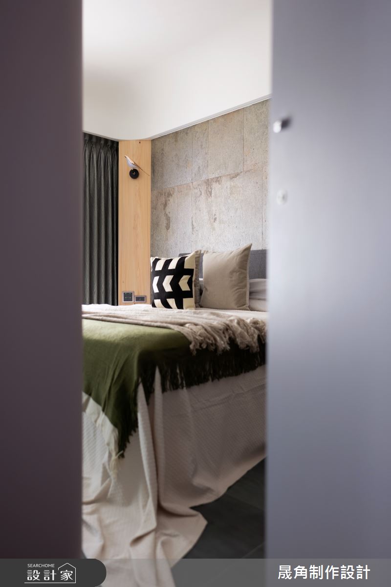 30坪新成屋(5年以下)＿現代風臥室案例圖片＿晟角制作設計有限公司＿晟角_湖濱之13
