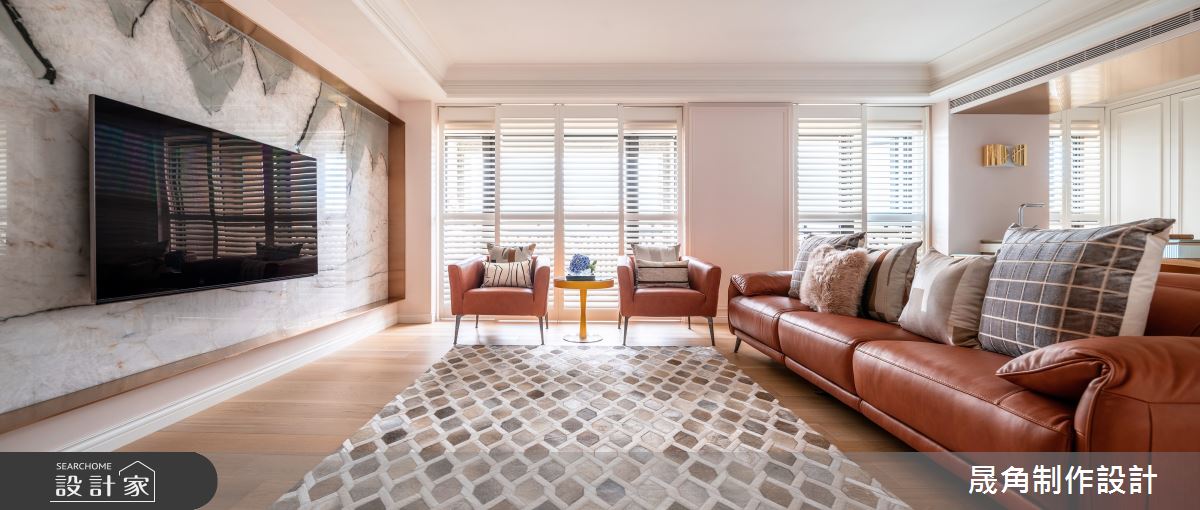 60坪新成屋(5年以下)＿飯店風客廳案例圖片＿晟角制作設計有限公司＿晟角_楓丹白露之5