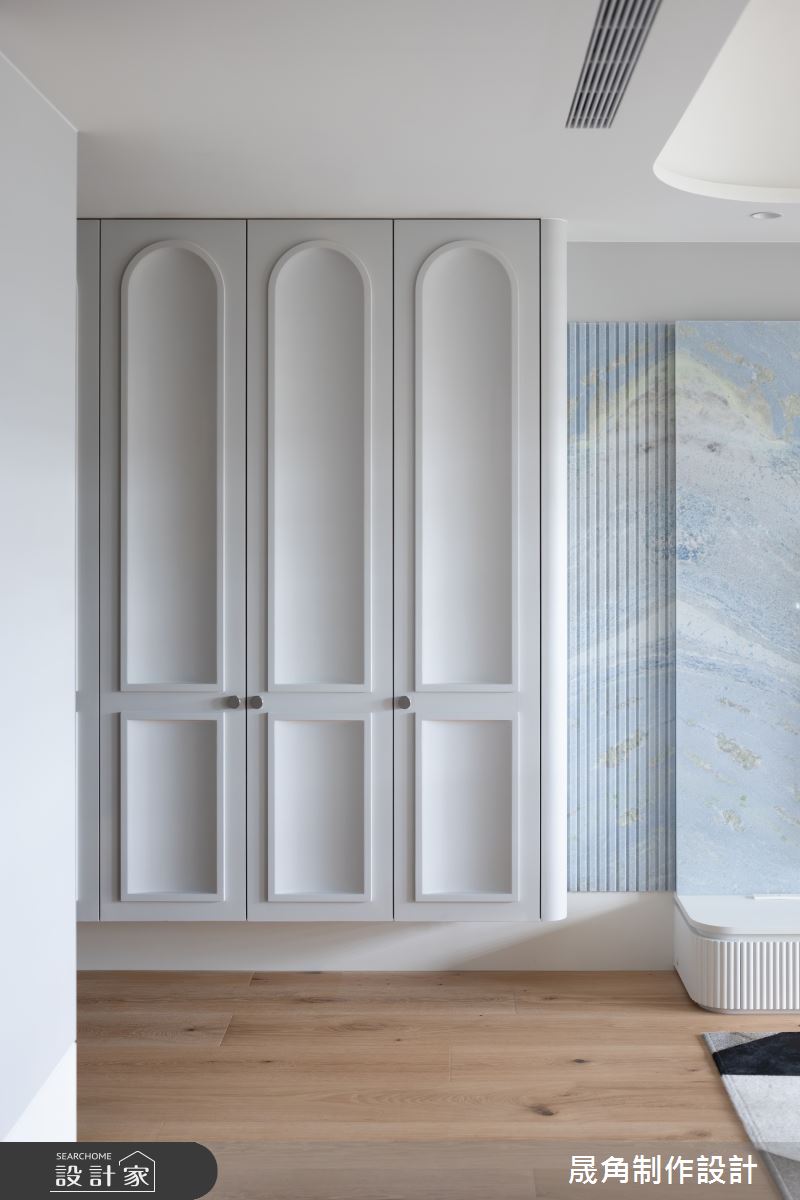 60坪新成屋(5年以下)＿新古典玄關案例圖片＿晟角制作設計有限公司＿晟角_巴黎左岸之5