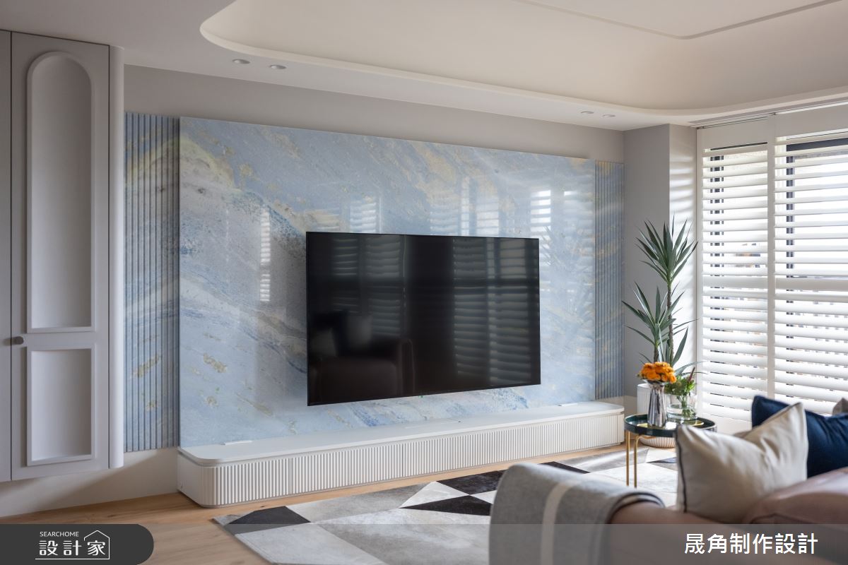 60坪新成屋(5年以下)＿新古典客廳案例圖片＿晟角制作設計有限公司＿晟角_巴黎左岸之6