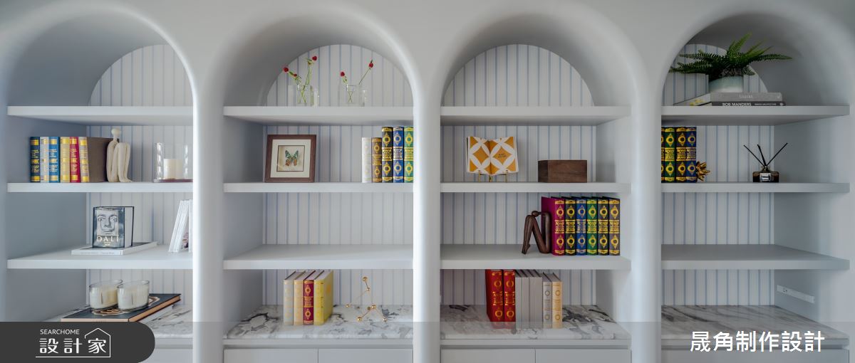 60坪新成屋(5年以下)＿新古典書房案例圖片＿晟角制作設計有限公司＿晟角_巴黎左岸之17