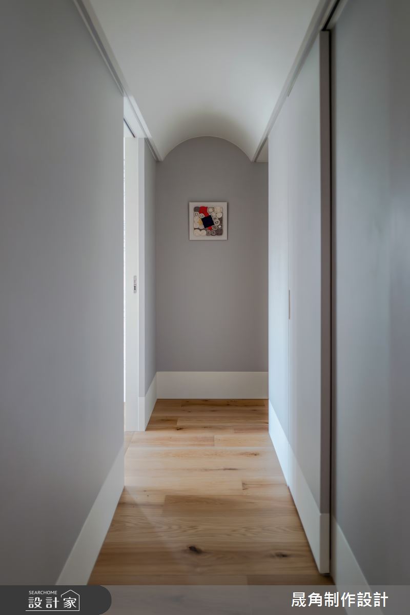 60坪新成屋(5年以下)＿新古典走廊案例圖片＿晟角制作設計有限公司＿晟角_巴黎左岸之19