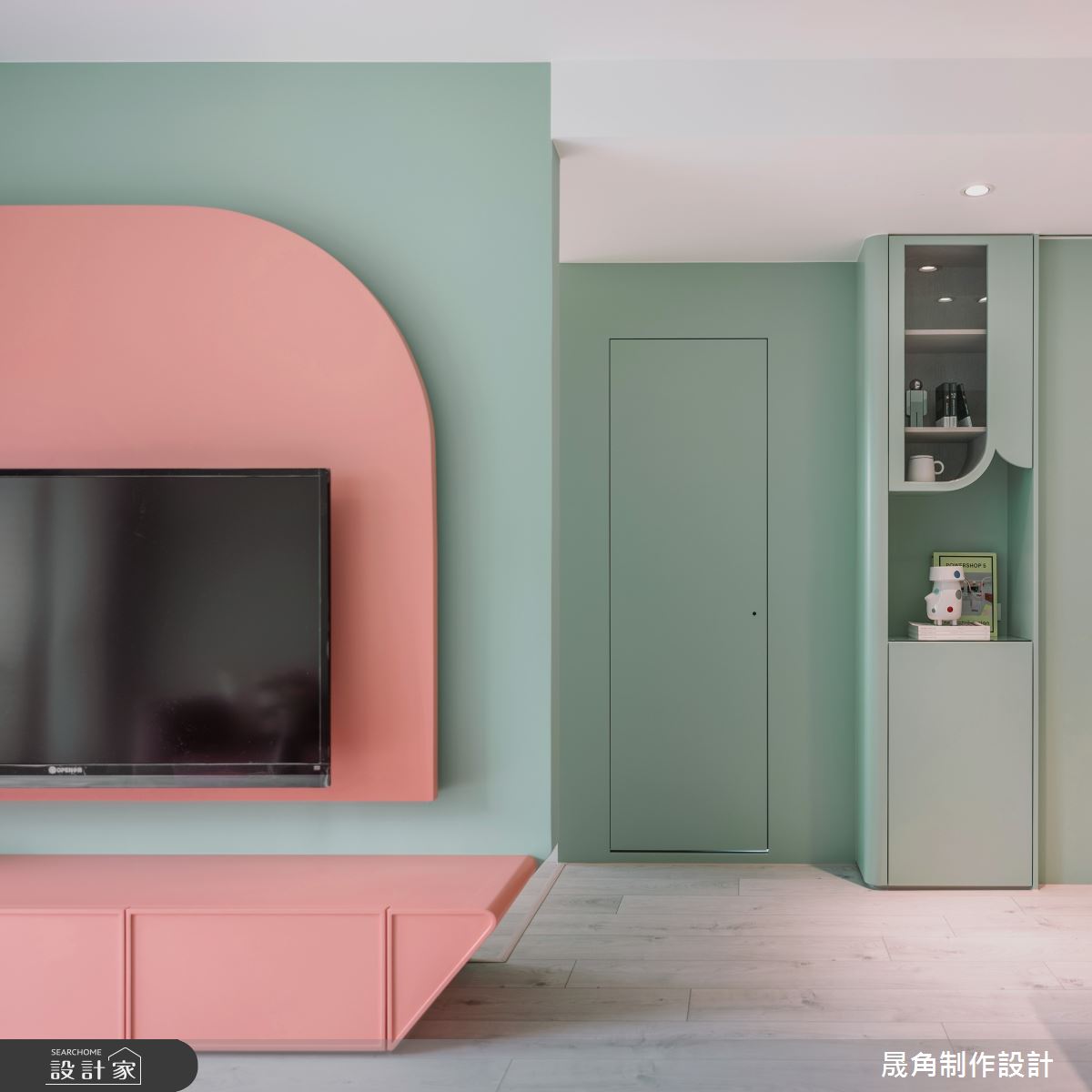 35坪新成屋(5年以下)＿北歐風客廳案例圖片＿晟角制作設計有限公司＿晟角_我的少年時代之6