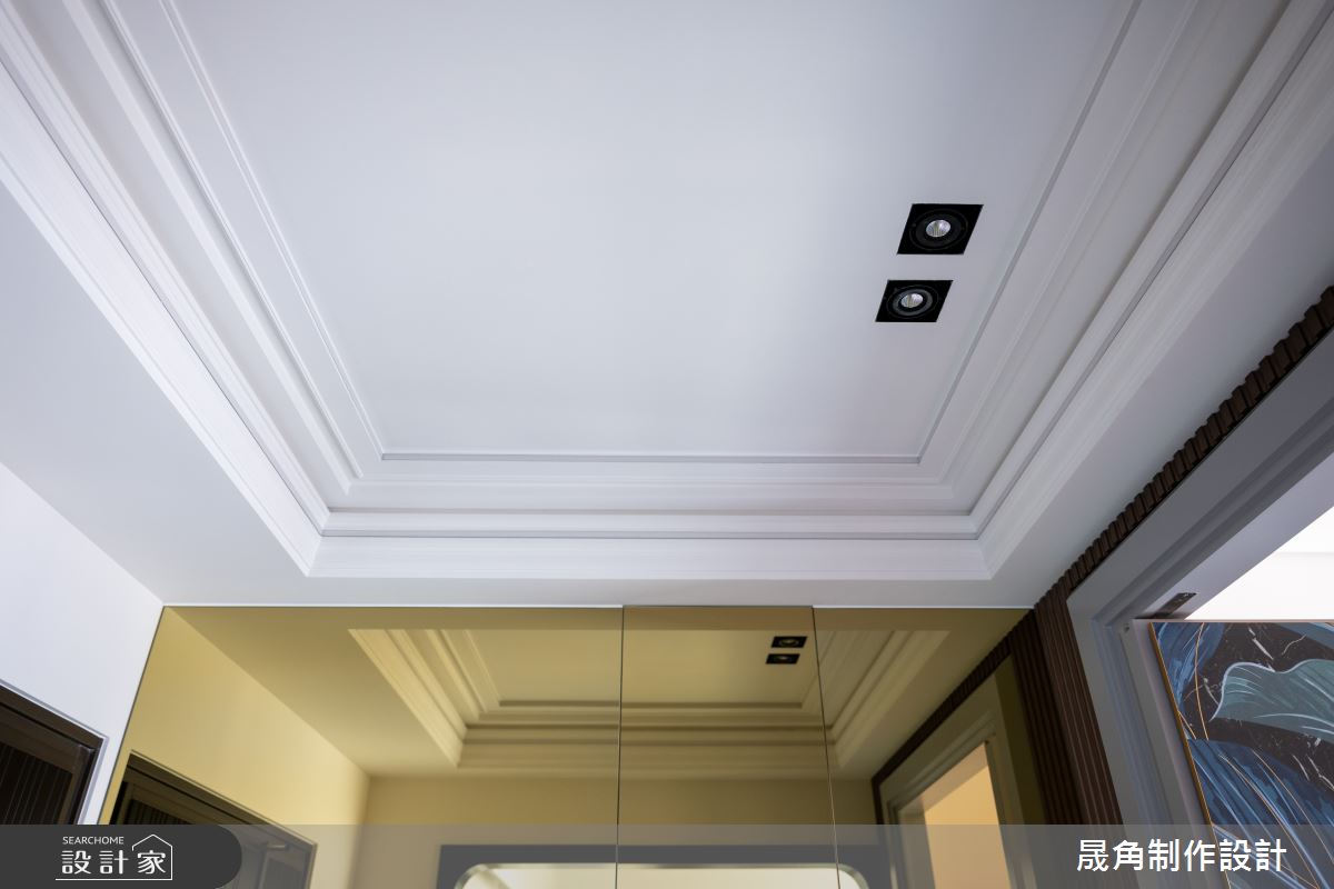 83坪預售屋＿輕奢風玄關案例圖片＿晟角制作設計有限公司＿晟角_山礬 Leisure之5