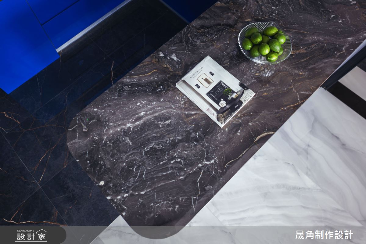 83坪預售屋＿輕奢風廚房案例圖片＿晟角制作設計有限公司＿晟角_山礬 Leisure之14