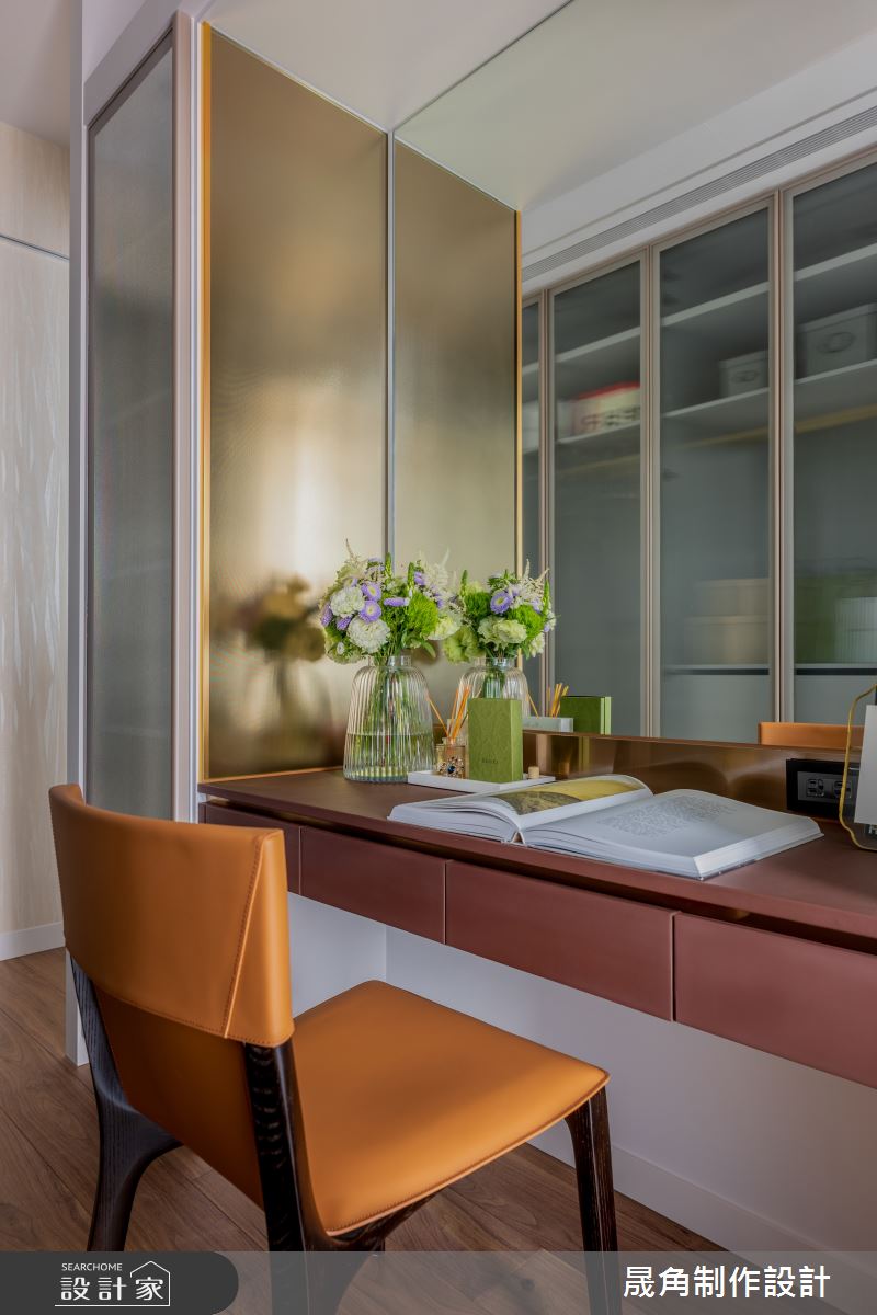 83坪預售屋＿輕奢風臥室案例圖片＿晟角制作設計有限公司＿晟角_山礬 Leisure之21