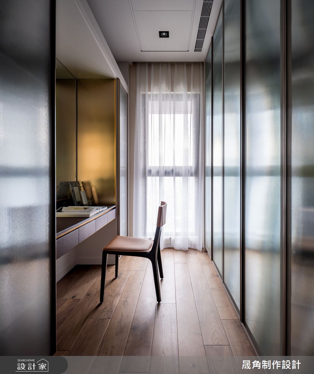 83坪預售屋＿輕奢風臥室案例圖片＿晟角制作設計有限公司＿晟角_山礬 Leisure之22