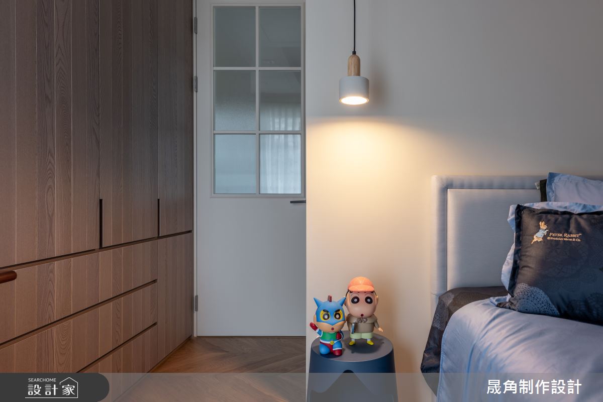 36坪新成屋(5年以下)＿北歐風臥室案例圖片＿晟角制作設計有限公司＿晟角_夏日香草之20