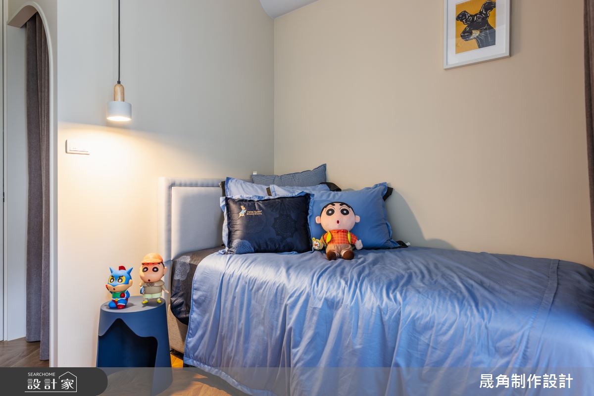 36坪新成屋(5年以下)＿北歐風臥室案例圖片＿晟角制作設計有限公司＿晟角_夏日香草之21