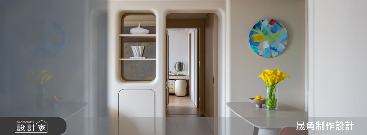 43坪新成屋(5年以下)＿美式風餐廳走廊案例圖片＿晟角制作設計有限公司＿晟角_恆星  moonlight之4
