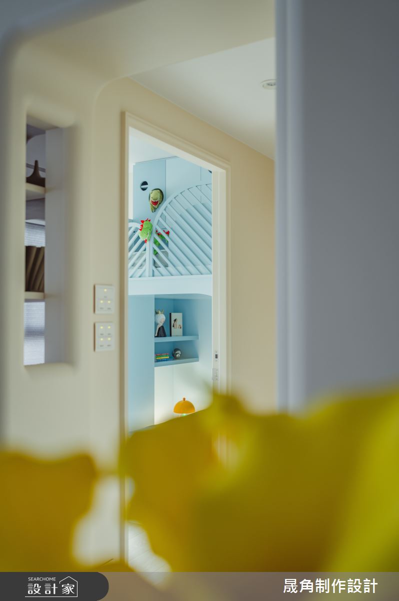 43坪新成屋(5年以下)＿美式風臥室兒童房兒童房案例圖片＿晟角制作設計有限公司＿晟角_恆星  moonlight之16