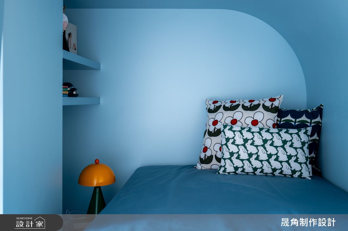 43坪新成屋(5年以下)＿美式風臥室兒童房兒童房案例圖片＿晟角制作設計有限公司＿晟角_恆星  moonlight之18