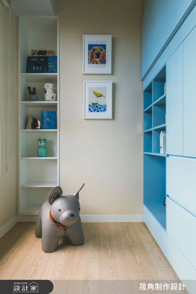 43坪新成屋(5年以下)＿美式風臥室兒童房兒童房案例圖片＿晟角制作設計有限公司＿晟角_恆星  moonlight之20