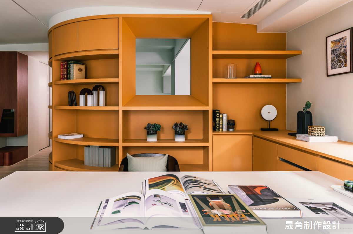 47坪老屋(16~30年)＿鄉村風書房工作區案例圖片＿晟角制作設計有限公司＿晟角_天堂鳥序曲 Bird of Paradise之7