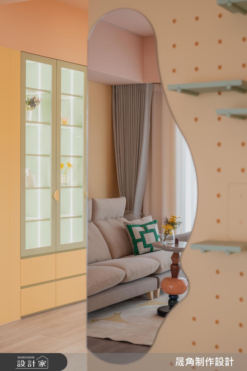 33坪老屋(16~30年)＿鄉村風玄關案例圖片＿晟角制作設計有限公司＿晟角_陽光燦爛¡Hola!之3