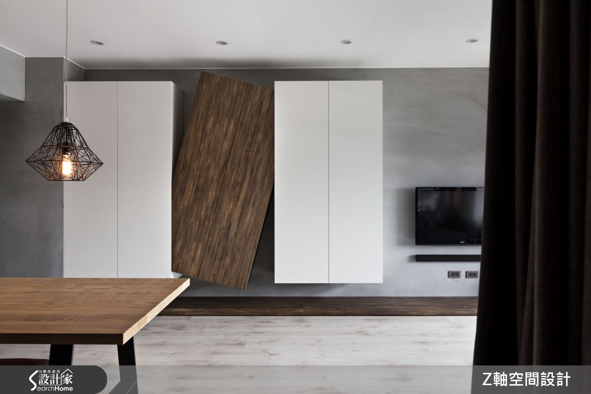 20坪新成屋(5年以下)＿工業風案例圖片＿Z軸空間設計＿Z軸_07之1