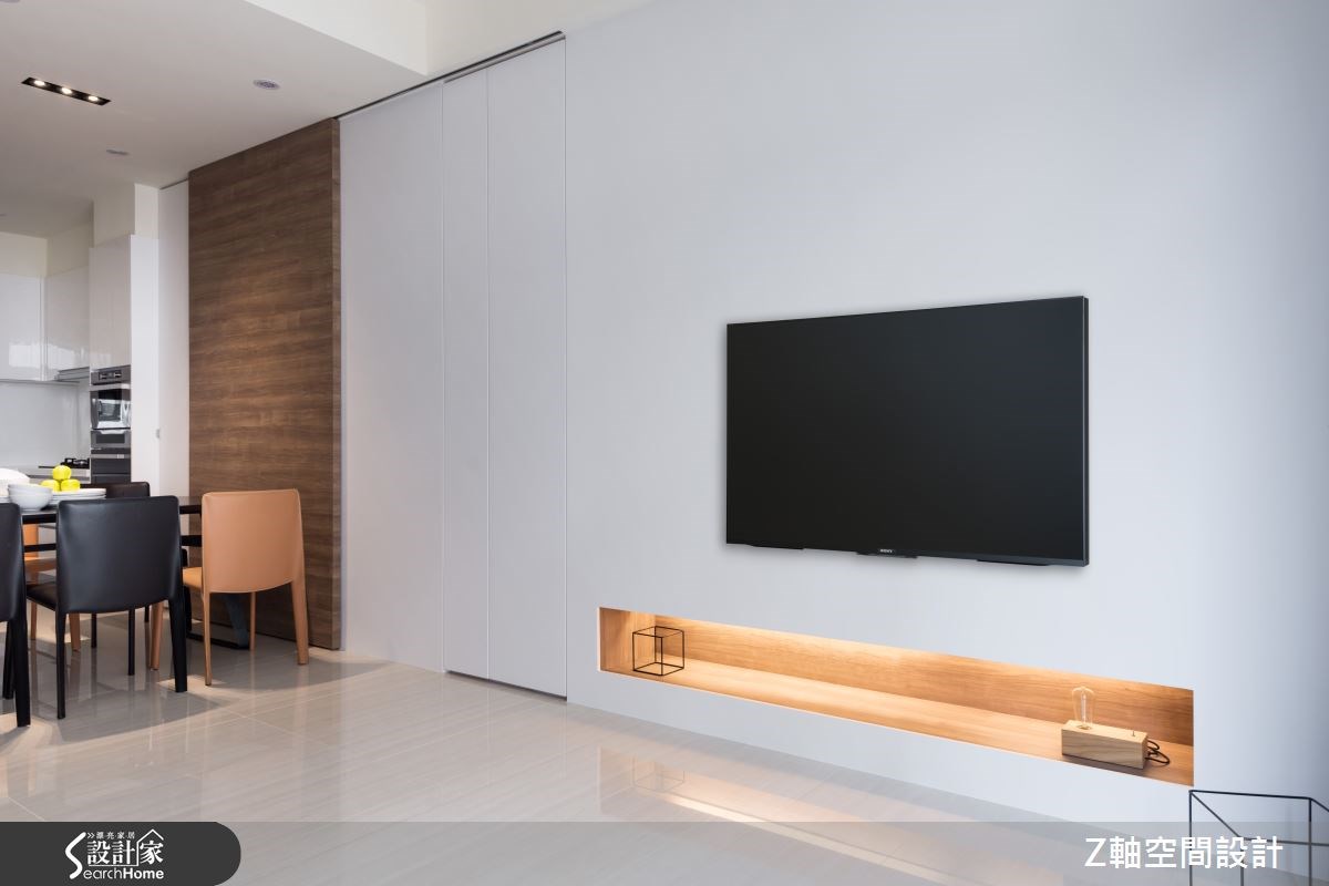 35坪新成屋(5年以下)＿簡約風案例圖片＿Z軸空間設計＿Z軸_13之2