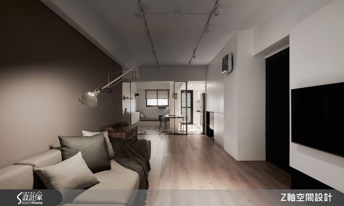 18坪新成屋(5年以下)＿簡約風案例圖片＿Z軸空間設計＿Z軸_16之14