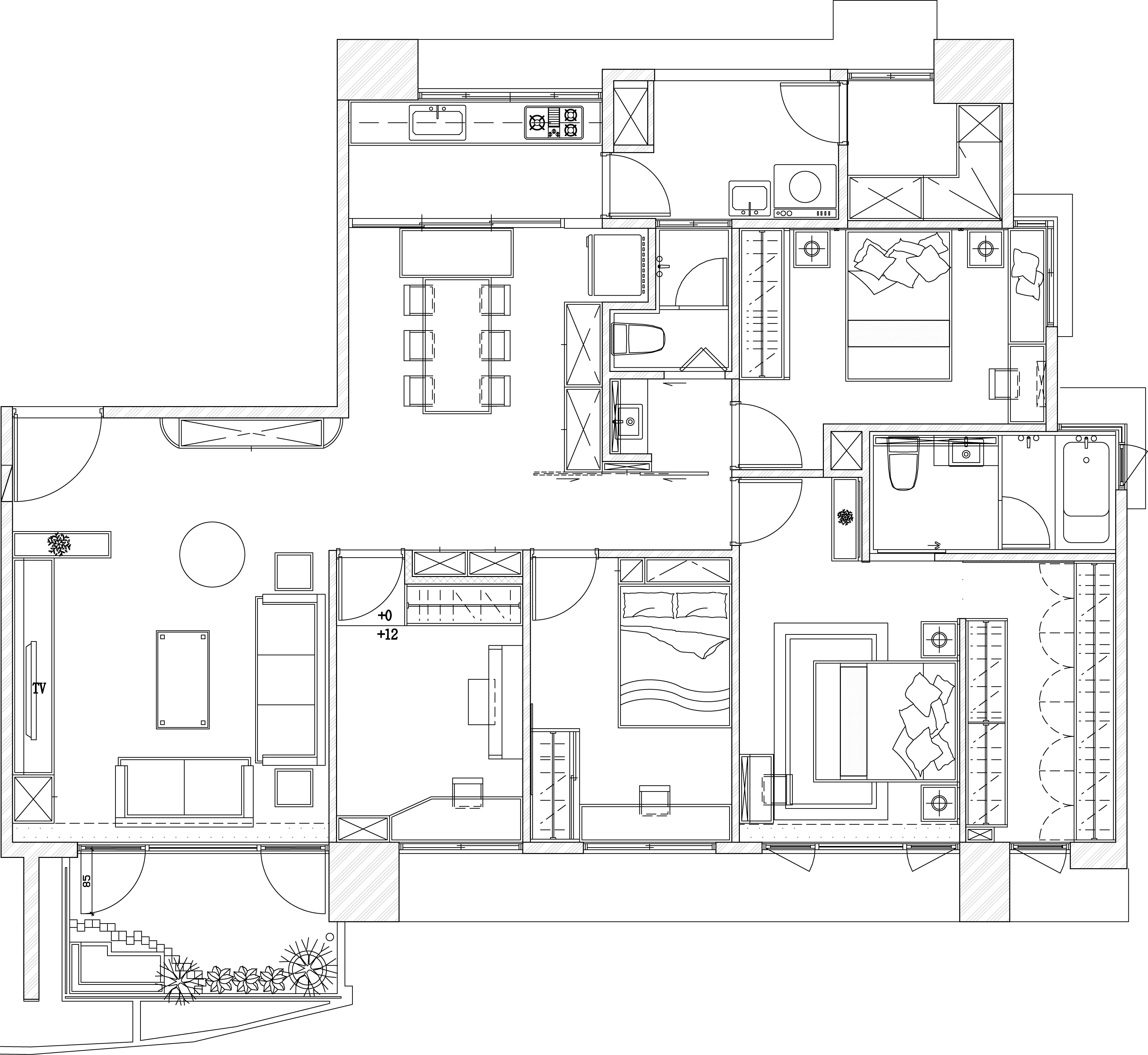 40坪新成屋(5年以下)＿新古典案例圖片＿境庭室內裝修工程有限公司＿境庭_01之31