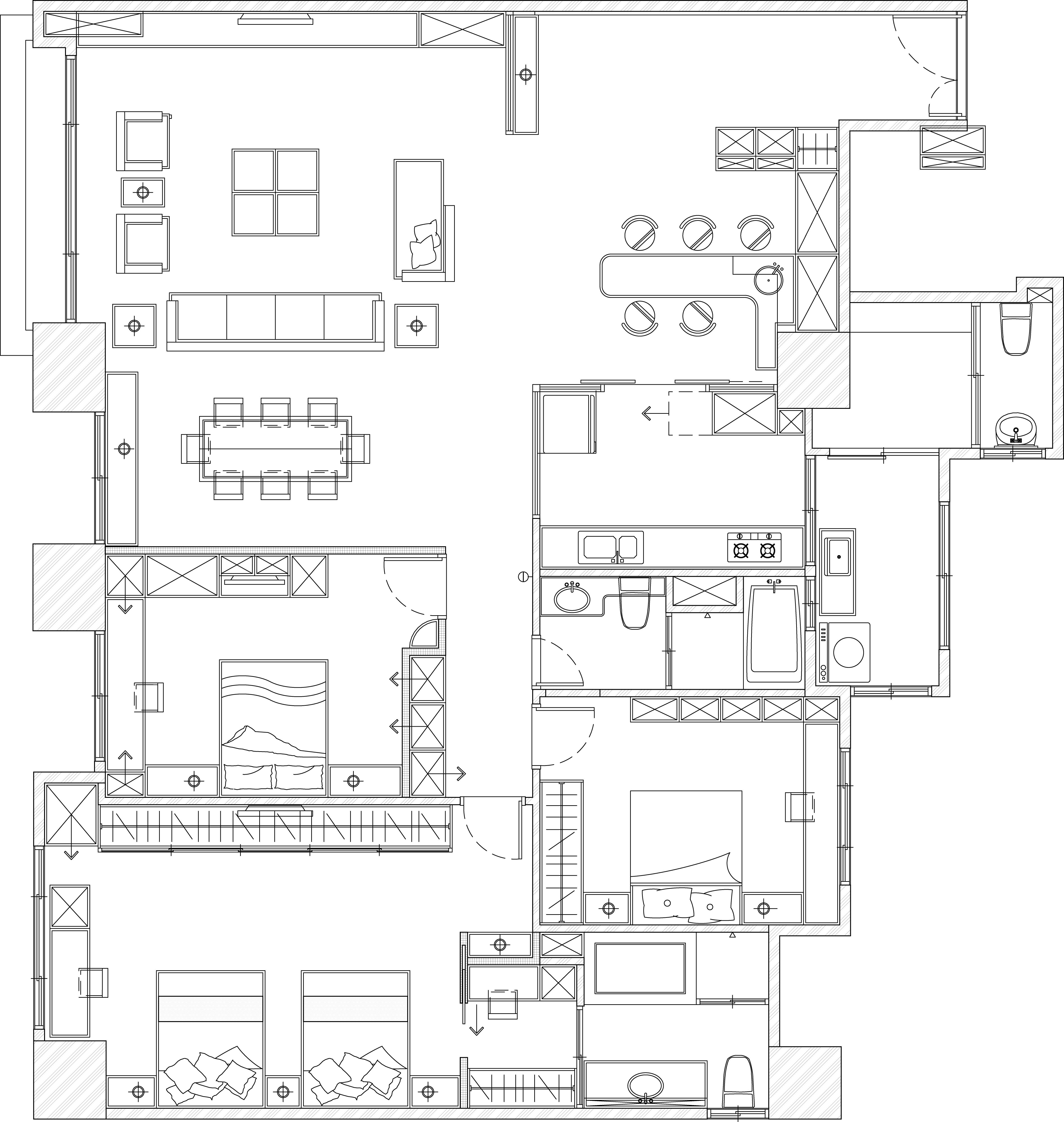 56坪新成屋(5年以下)＿新古典案例圖片＿境庭室內裝修工程有限公司＿境庭_02之32