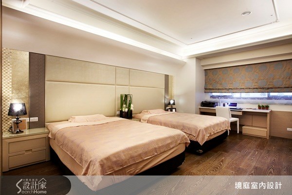 56坪新成屋(5年以下)＿新古典臥室案例圖片＿境庭室內裝修工程有限公司＿境庭_02之25