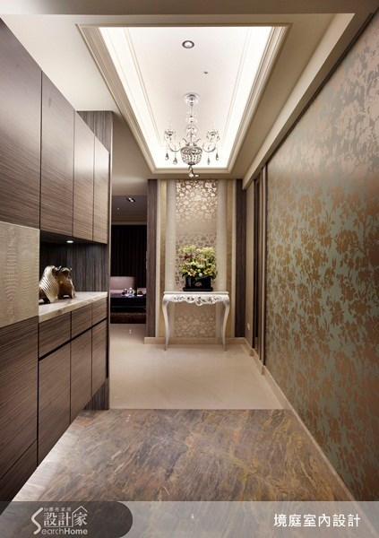 56坪新成屋(5年以下)＿新古典玄關案例圖片＿境庭室內裝修工程有限公司＿境庭_02之1