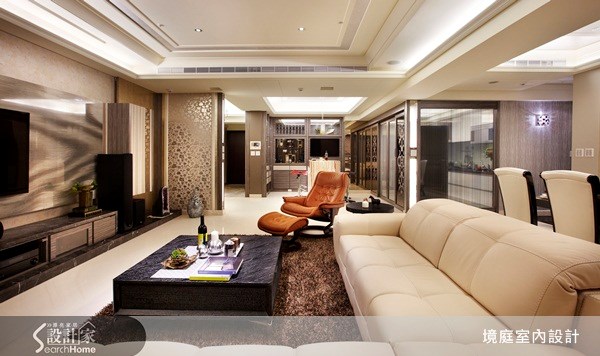 56坪新成屋(5年以下)＿新古典玄關客廳餐廳案例圖片＿境庭室內裝修工程有限公司＿境庭_02之8