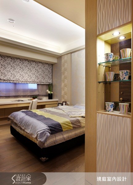 56坪新成屋(5年以下)＿新古典臥室案例圖片＿境庭室內裝修工程有限公司＿境庭_02之17