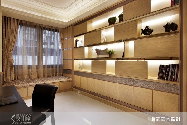 65坪＿新古典書房臥榻案例圖片＿境庭室內裝修工程有限公司＿境庭_03之19