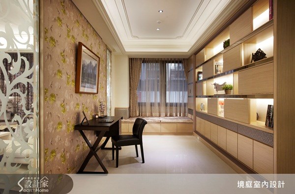 65坪＿新古典書房臥榻案例圖片＿境庭室內裝修工程有限公司＿境庭_03之18