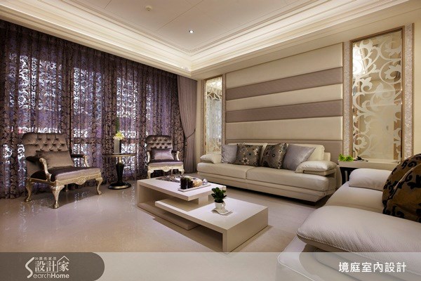 65坪＿新古典客廳案例圖片＿境庭室內裝修工程有限公司＿境庭_03之15