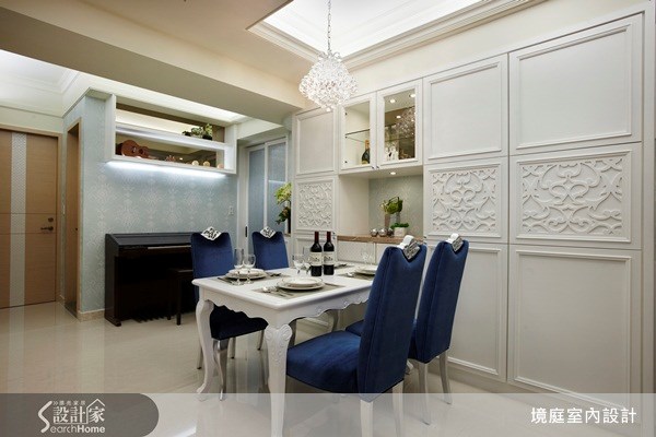 28坪中古屋(5~15年)＿新古典餐廳案例圖片＿境庭室內裝修工程有限公司＿境庭_18之7