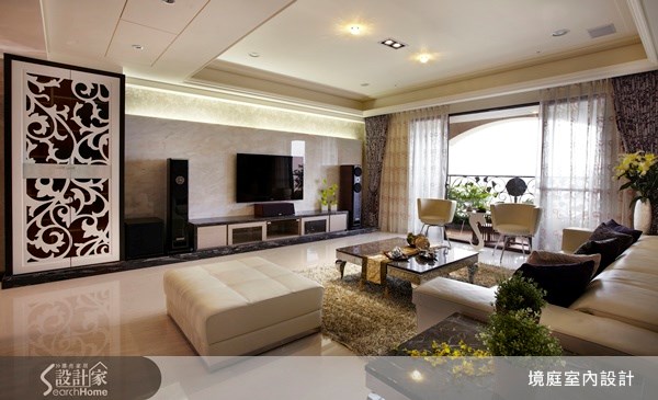 90坪新成屋(5年以下)＿混搭風餐廳案例圖片＿境庭室內裝修工程有限公司＿境庭_05之5