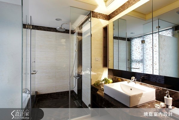 90坪新成屋(5年以下)＿混搭風浴室案例圖片＿境庭室內裝修工程有限公司＿境庭_05之25