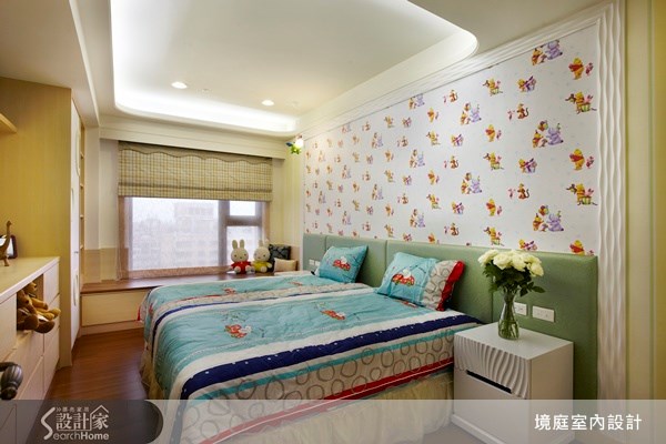 90坪新成屋(5年以下)＿混搭風臥室兒童房兒童房臥榻案例圖片＿境庭室內裝修工程有限公司＿境庭_05之17