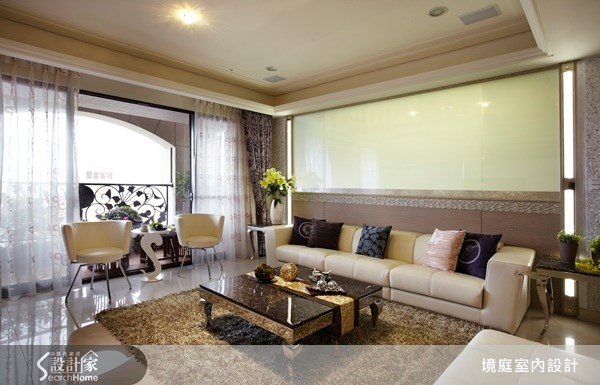 90坪新成屋(5年以下)＿混搭風客廳案例圖片＿境庭室內裝修工程有限公司＿境庭_05之6