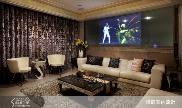 90坪新成屋(5年以下)＿混搭風客廳案例圖片＿境庭室內裝修工程有限公司＿境庭_05之8