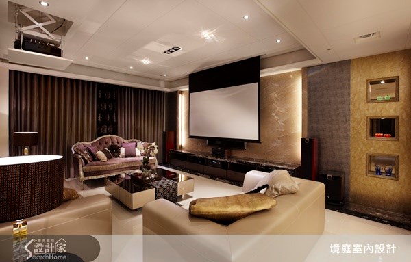 50坪＿新古典客廳案例圖片＿境庭室內裝修工程有限公司＿境庭_06之5