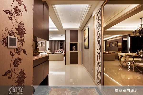 50坪＿新古典玄關案例圖片＿境庭室內裝修工程有限公司＿境庭_06之2