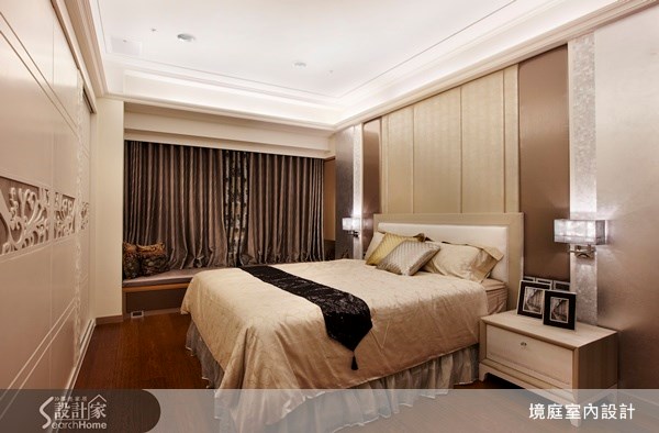 50坪＿新古典臥室臥榻案例圖片＿境庭室內裝修工程有限公司＿境庭_06之13