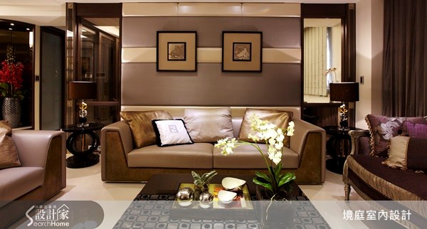 50坪＿新古典客廳案例圖片＿境庭室內裝修工程有限公司＿境庭_06之6