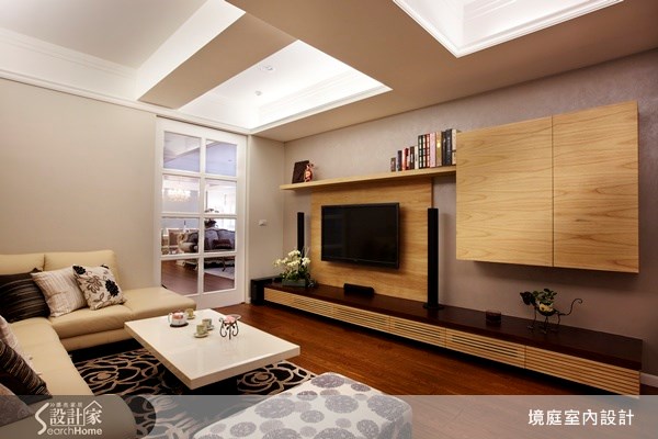 100坪新成屋(5年以下)＿鄉村風客廳案例圖片＿境庭室內裝修工程有限公司＿境庭_07之12