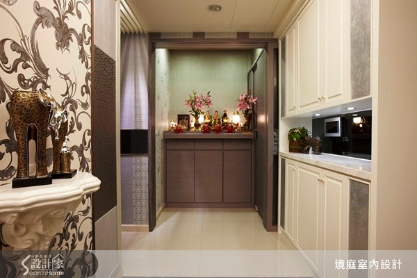 35坪新成屋(5年以下)＿新古典佛堂案例圖片＿境庭室內裝修工程有限公司＿境庭_08之2
